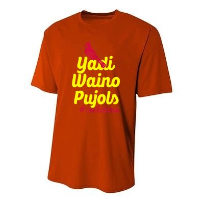 Yadi Waino Pujols Youth Performance Sprint T-Shirt