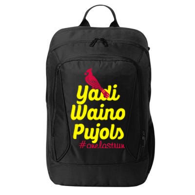 Yadi Waino Pujols City Backpack