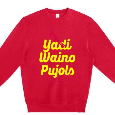 Yadi Waino Pujols Premium Crewneck Sweatshirt