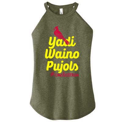 Yadi Waino Pujols Women's Perfect Tri Rocker Tank