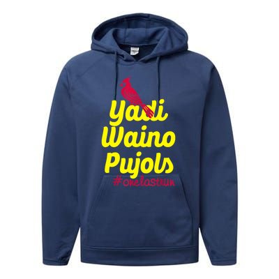 Yadi Waino Pujols Performance Fleece Hoodie