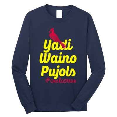 Yadi Waino Pujols Long Sleeve Shirt