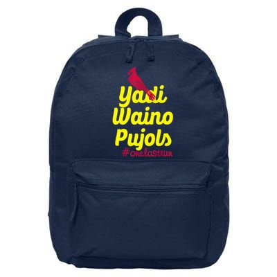 Yadi Waino Pujols 16 in Basic Backpack