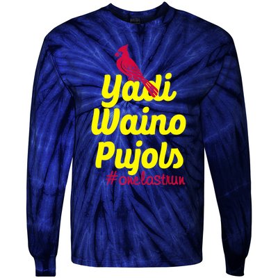 Yadi Waino Pujols Tie-Dye Long Sleeve Shirt