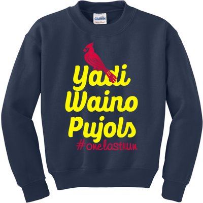 Yadi Waino Pujols Kids Sweatshirt