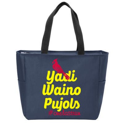 Yadi Waino Pujols Zip Tote Bag