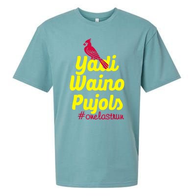 Yadi Waino Pujols Sueded Cloud Jersey T-Shirt