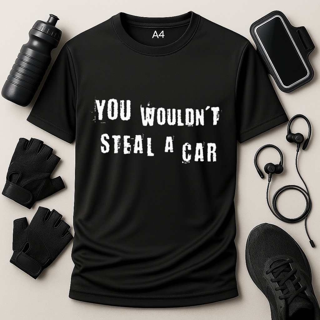 You WouldnT Steal A Car Funny Costume Pirate Theme Party Cooling Performance Crew T-Shirt