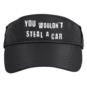 You Wouldnt Steal A Car Funny Costume Pirate Theme Party Adult Drive Performance Visor