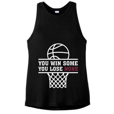 You Win Some You Lose None Ladies PosiCharge Tri-Blend Wicking Tank