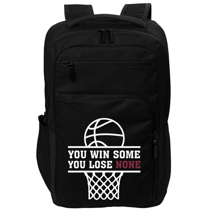 You Win Some You Lose None Impact Tech Backpack