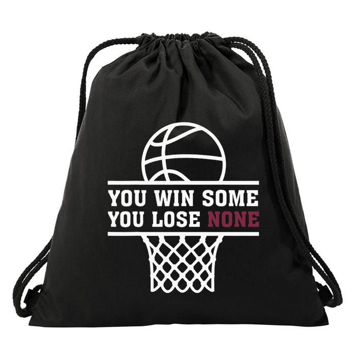 You Win Some You Lose None Drawstring Bag