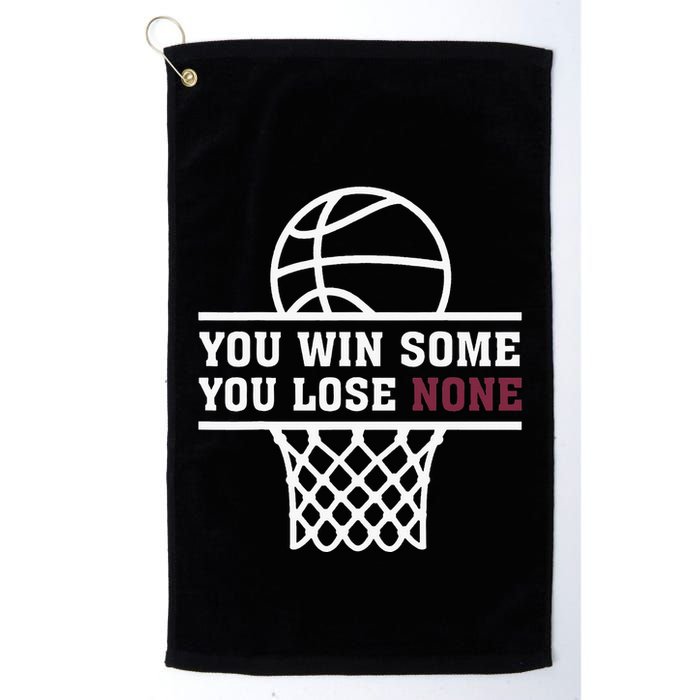 You Win Some You Lose None Golf Towel