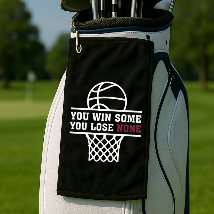 You Win Some You Lose None Golf Towel