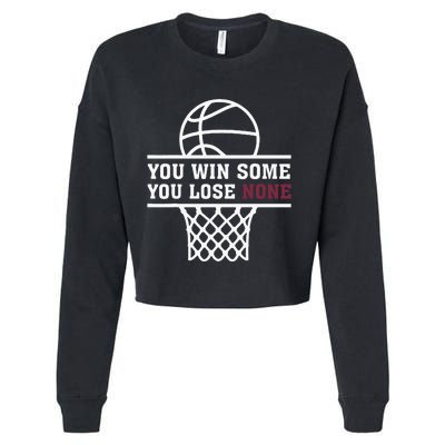 You Win Some You Lose None Cropped Pullover Crew