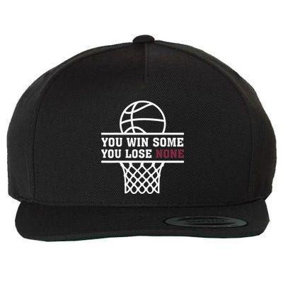 You Win Some You Lose None Wool Snapback Cap