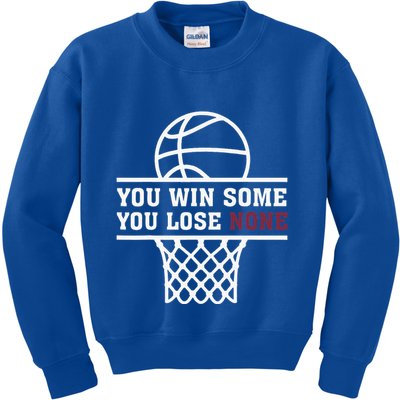 You Win Some You Lose None Kids Sweatshirt