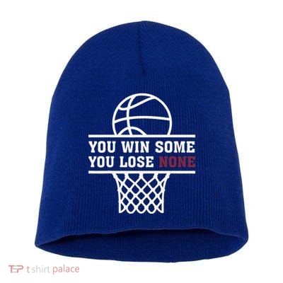 You Win Some You Lose None Short Acrylic Beanie