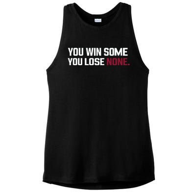 You Win Some You Lose None Ladies PosiCharge Tri-Blend Wicking Tank