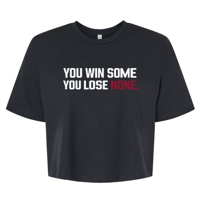 You Win Some You Lose None Bella+Canvas Jersey Crop Tee