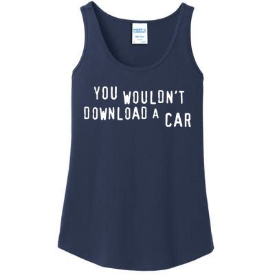 You Wouldn't Steal A Car Ladies Essential Tank