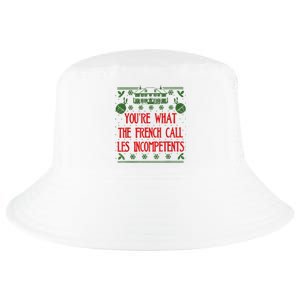 You're What The French Call Les Incompetents Xmas Alone Home Cool Comfort Performance Bucket Hat