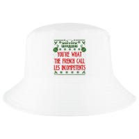 You're What The French Call Les Incompetents Xmas Alone Home Cool Comfort Performance Bucket Hat