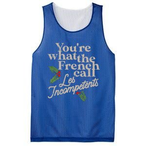 You're What The French Call Les Incompetents Christmas Mesh Reversible Basketball Jersey Tank