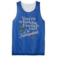 You're What The French Call Les Incompetents Christmas Mesh Reversible Basketball Jersey Tank