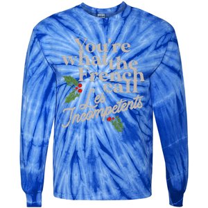 You're What The French Call Les Incompetents Christmas Tie-Dye Long Sleeve Shirt