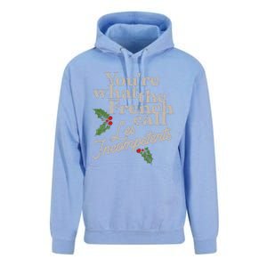 You're What The French Call Les Incompetents Christmas Unisex Surf Hoodie