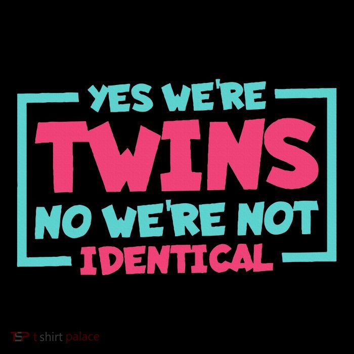 Yes WeRe Twins No WeRe Not Identical Twin Siblings Visor