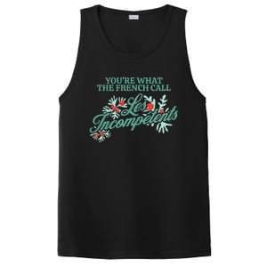 YouRe What The French Call Les Incompetents Christmas PosiCharge Competitor Tank