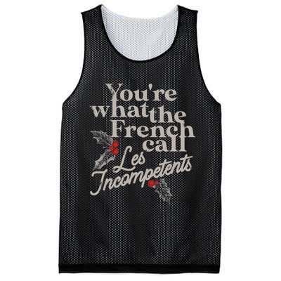 YouRe What The French Call Les Incompetents Mesh Reversible Basketball Jersey Tank