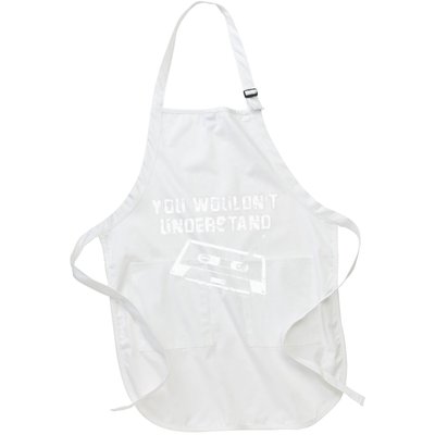 You Wouldnt Understand Vintage Pen & Cassette Tape Music Apron