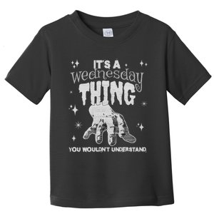 You Wouldnt Understand This Thing On A Gloomy Wednesday Toddler T-Shirt