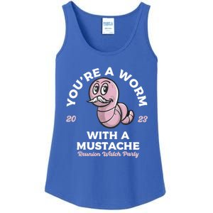 Youre Worm With A Mustache James Tom Ariana Reality Ladies Essential Tank