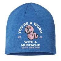 Youre Worm With A Mustache James Tom Ariana Reality Sustainable Beanie