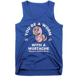 Youre Worm With A Mustache James Tom Ariana Reality Tank Top