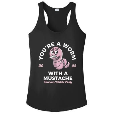 Youre Worm With A Mustache James Tom Ariana Reality Ladies PosiCharge Competitor Racerback Tank