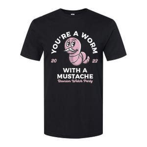 Youre Worm With A Mustache James Tom Ariana Reality Softstyle CVC T-Shirt