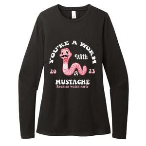 You're Worm With A Mustache James Tom Ariana Reality Funny Womens CVC Long Sleeve Shirt