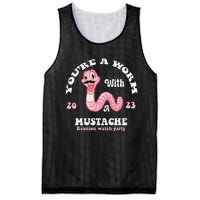 You're Worm With A Mustache James Tom Ariana Reality Funny Mesh Reversible Basketball Jersey Tank