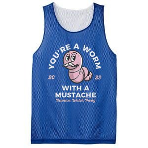 You're Worm With A Mustache James Tom Ariana Reality Mesh Reversible Basketball Jersey Tank