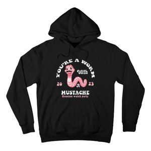 You're Worm With A Mustache James Tom Ariana Reality Funny Hoodie