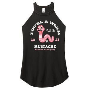 You're Worm With A Mustache James Tom Ariana Reality Funny Women's Perfect Tri Rocker Tank