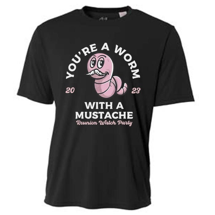 You're Worm With A Mustache James Tom Ariana Reality Cooling Performance Crew T-Shirt