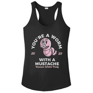 You're Worm With A Mustache James Tom Ariana Reality Ladies PosiCharge Competitor Racerback Tank