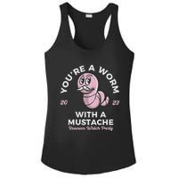 You're Worm With A Mustache James Tom Ariana Reality Ladies PosiCharge Competitor Racerback Tank