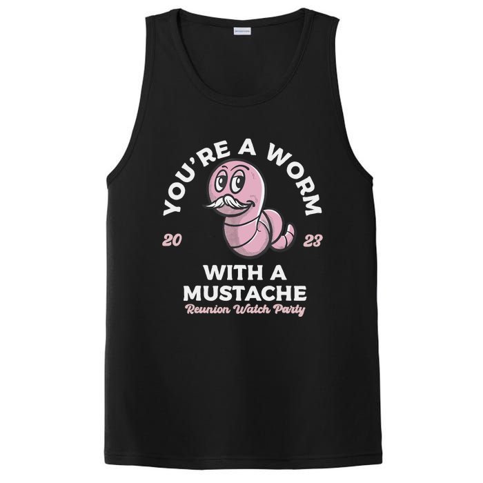 You're Worm With A Mustache James Tom Ariana Reality PosiCharge Competitor Tank